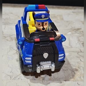 Paw Patrol Chase Deluxe Vehicle, Patrol Chase Figure,‎ Police Cruiser Complete